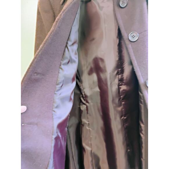 Plumb Colored Wool Blend Women's Blazer fun Chadwick's. Small. Office Attire. - Picture 9 of 14